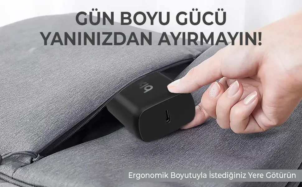 BXPD30TA 30W Type-C PD 3.0 PPS Akım Korumalı Hızlı Şarj