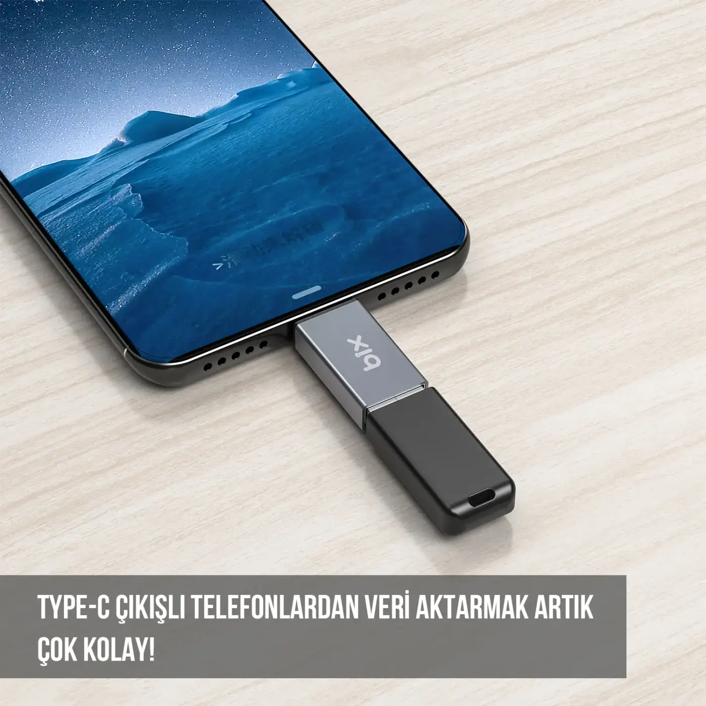 ADP-01 Type-C USB 3.0 Dönüştürücü Adaptörü