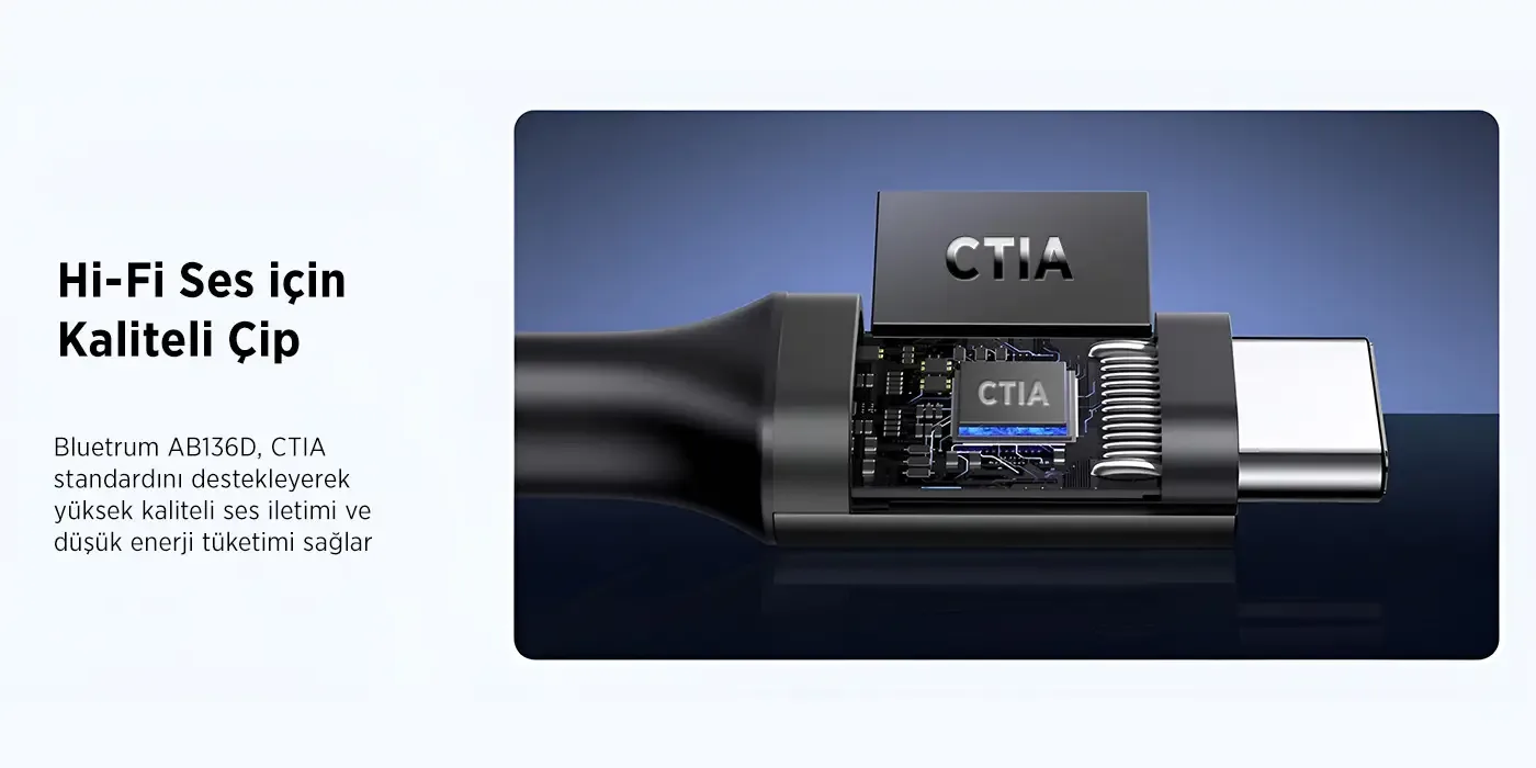 ADP-13 Type-C to Çift Type-C Kulaklık ve 15W Hızlı Şarj