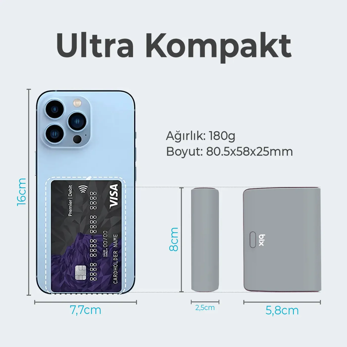 PB106 10000mAh PD20W Type-C USB-A SCP 22.5W Çift