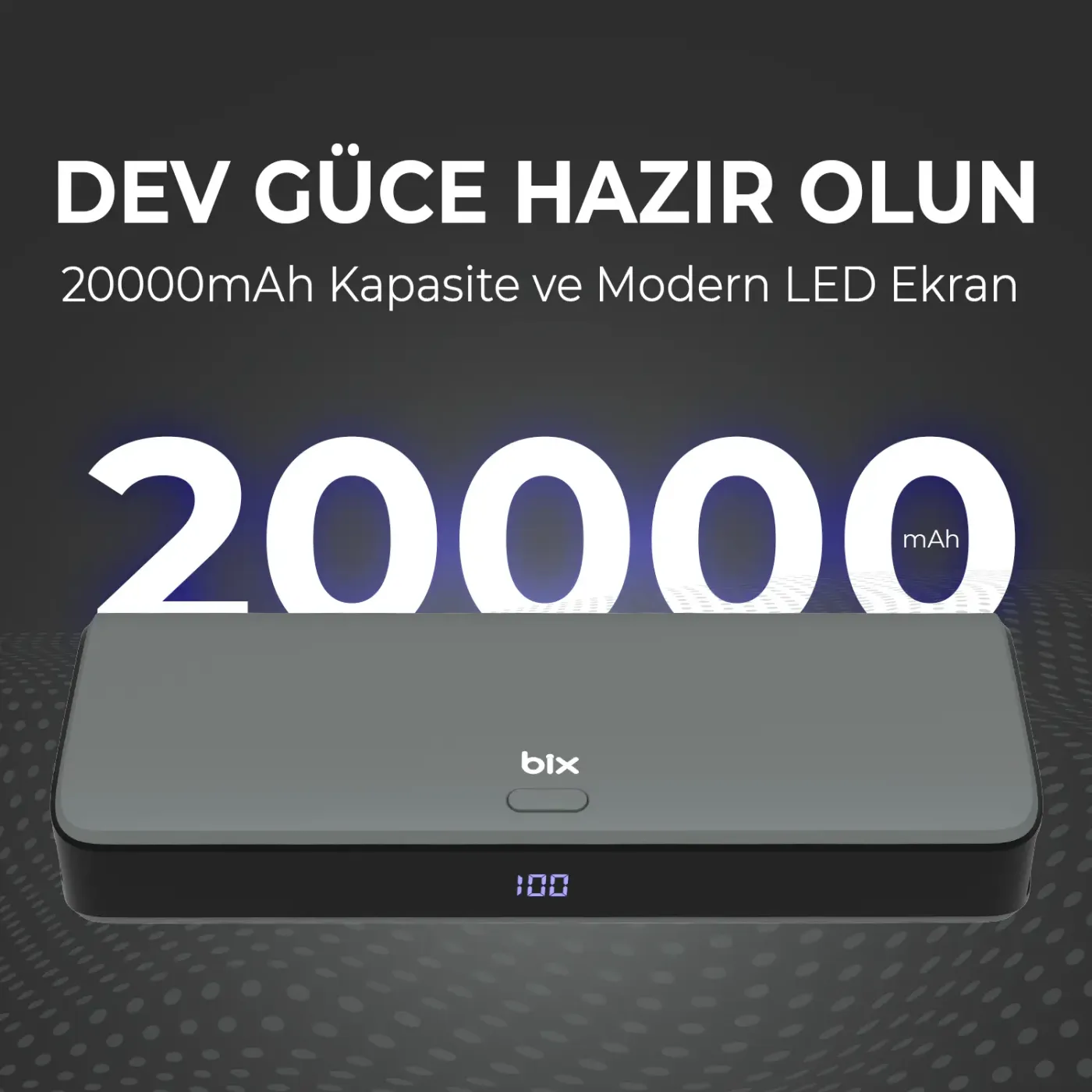 PB203 20000mAh SCP 22.5W USB-A ve Type-C PD 20W Çift