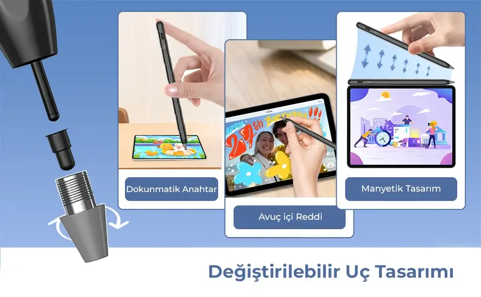SP02B Universal Android ve iPad Tablet Uyumlu