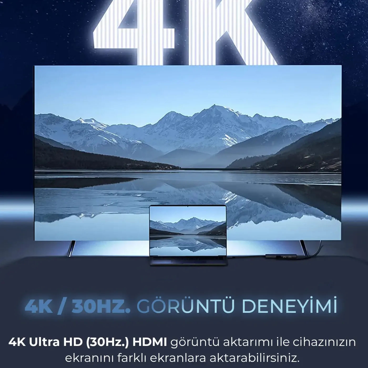 BX03HB MAX Type-C to 4K HDMI Ethernet USB PD