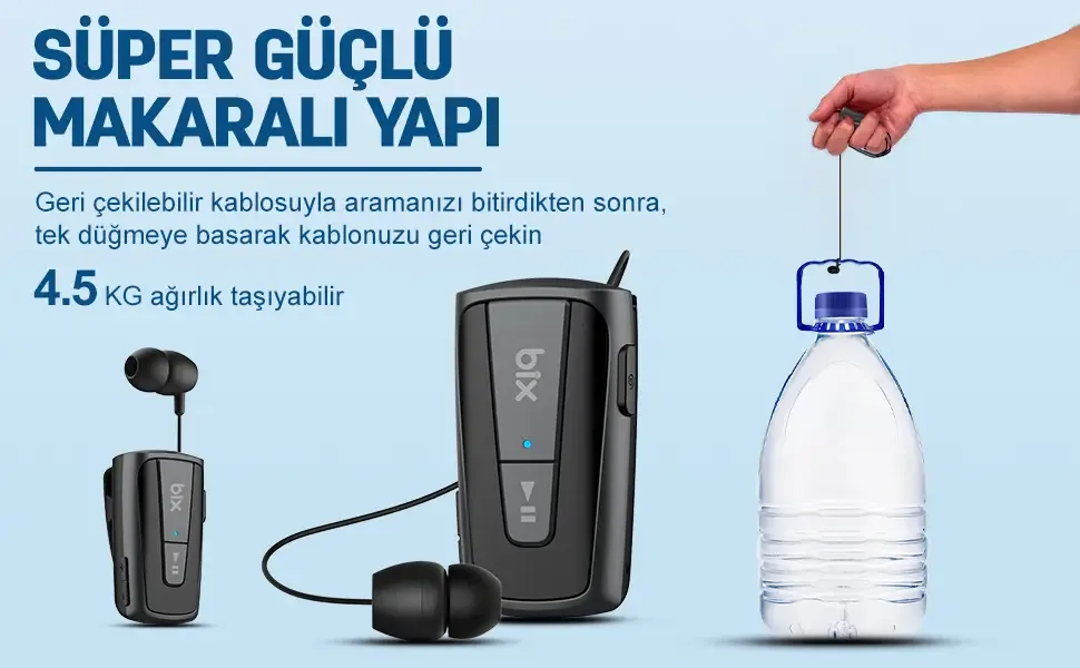 TW7 Soundcraft Titreşimli ve Geri Çekilebilir Makaralı