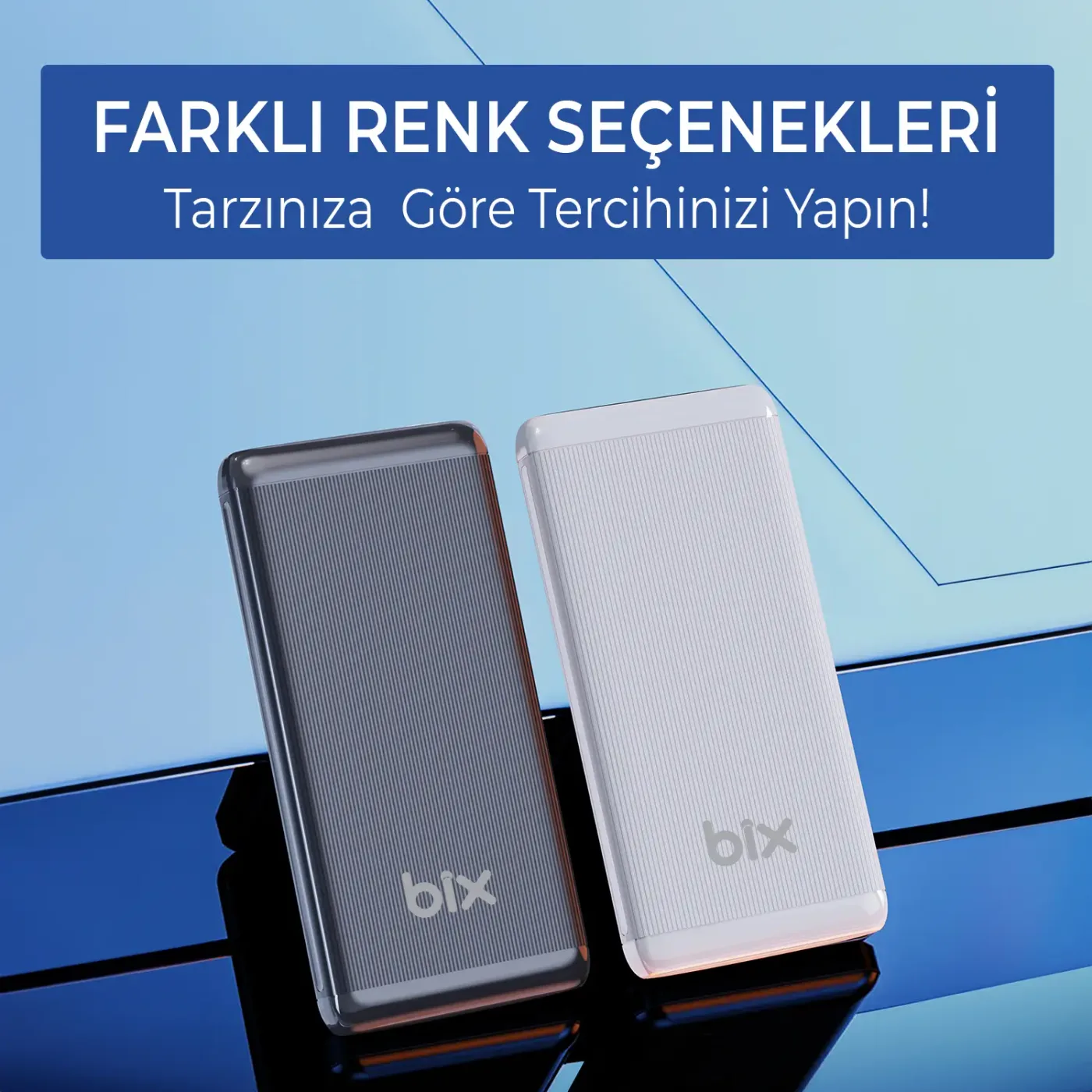 BXPB107 10000mAh 20W PD Type-C ve USB-A SCP 22.5W QC