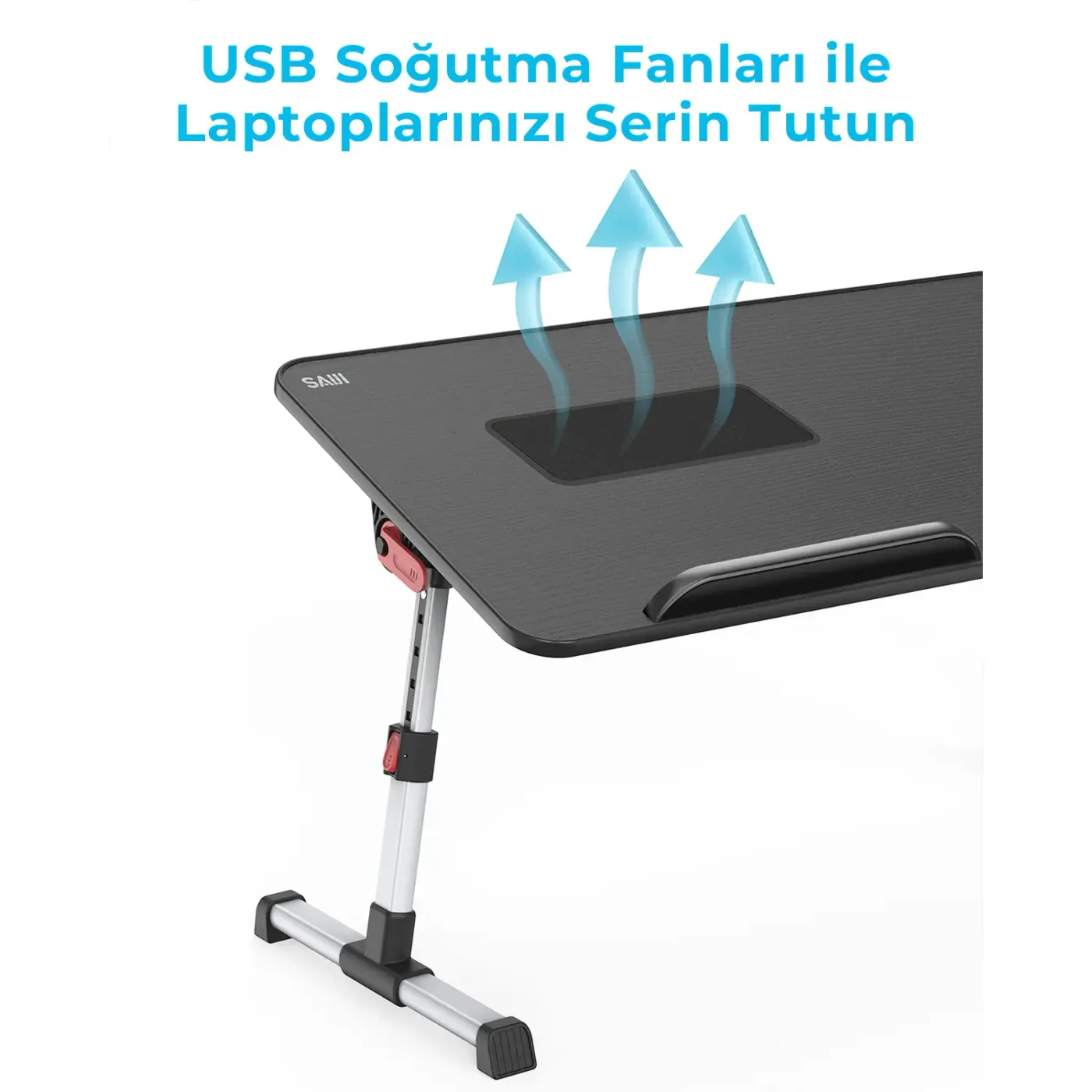 Bix Saiji A8 Ayarlanabilir USB Soğutuculu, 0-36° Açılı