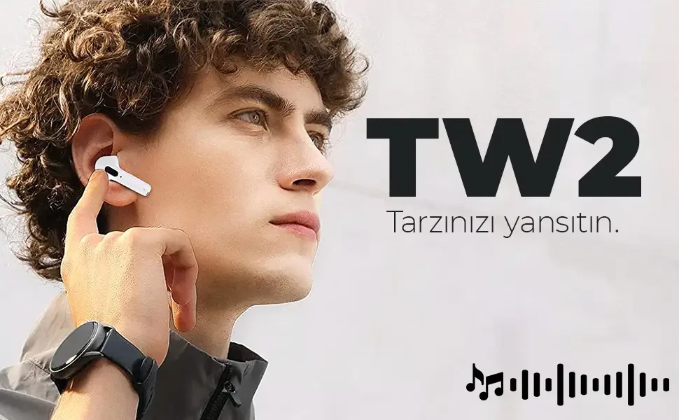 TW2 Soundcraft 13mm Dinamik Sürücülü SBC Codec