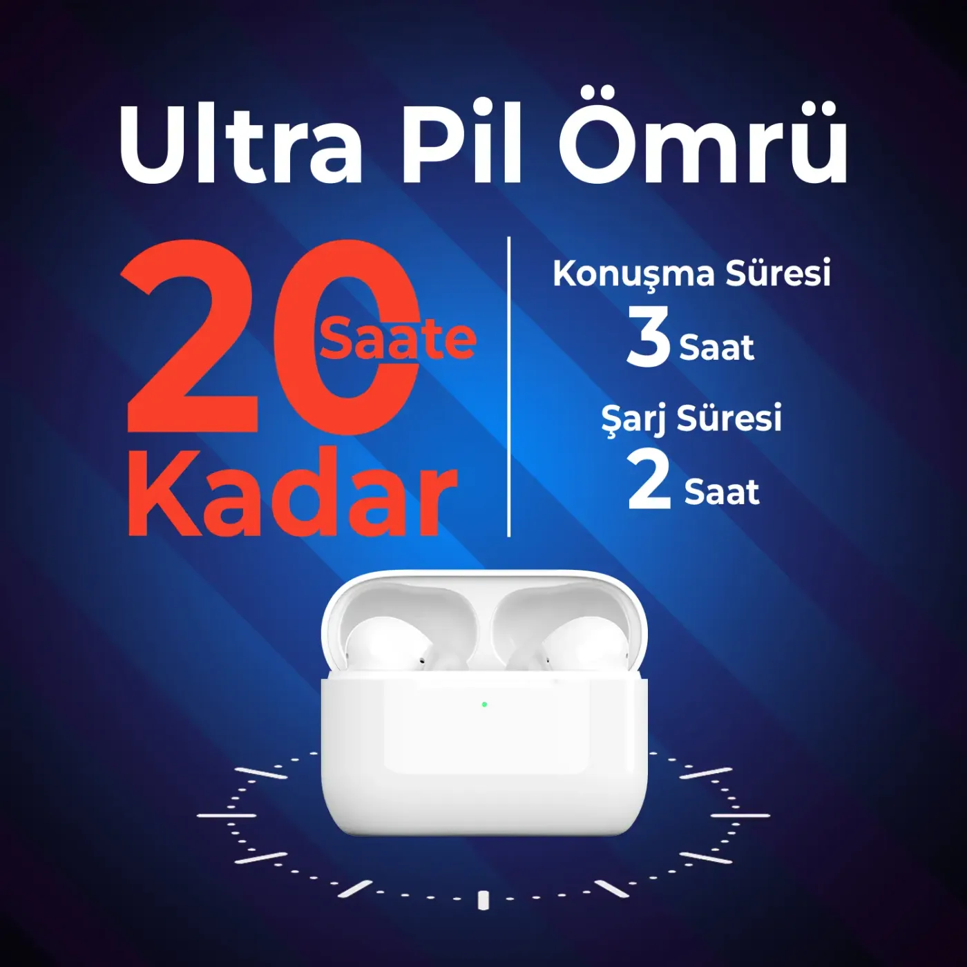 TW3 Soundcraft Bluetooth 5.2 ENC 3 Mod Equalizer Ayarlı