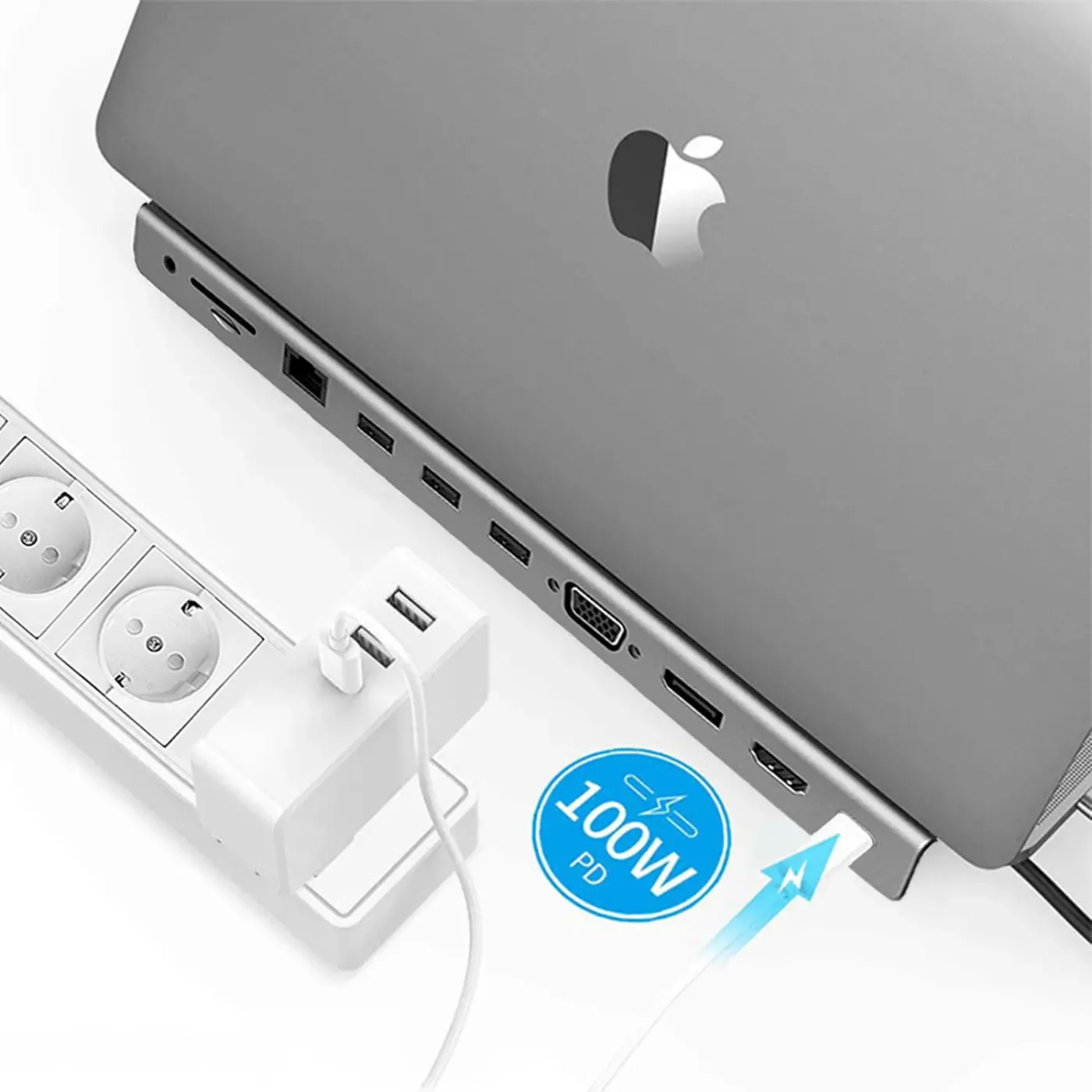 BX12HB 11’i 1 Arada Type-C Çok Portlu Laptop ve Tablet