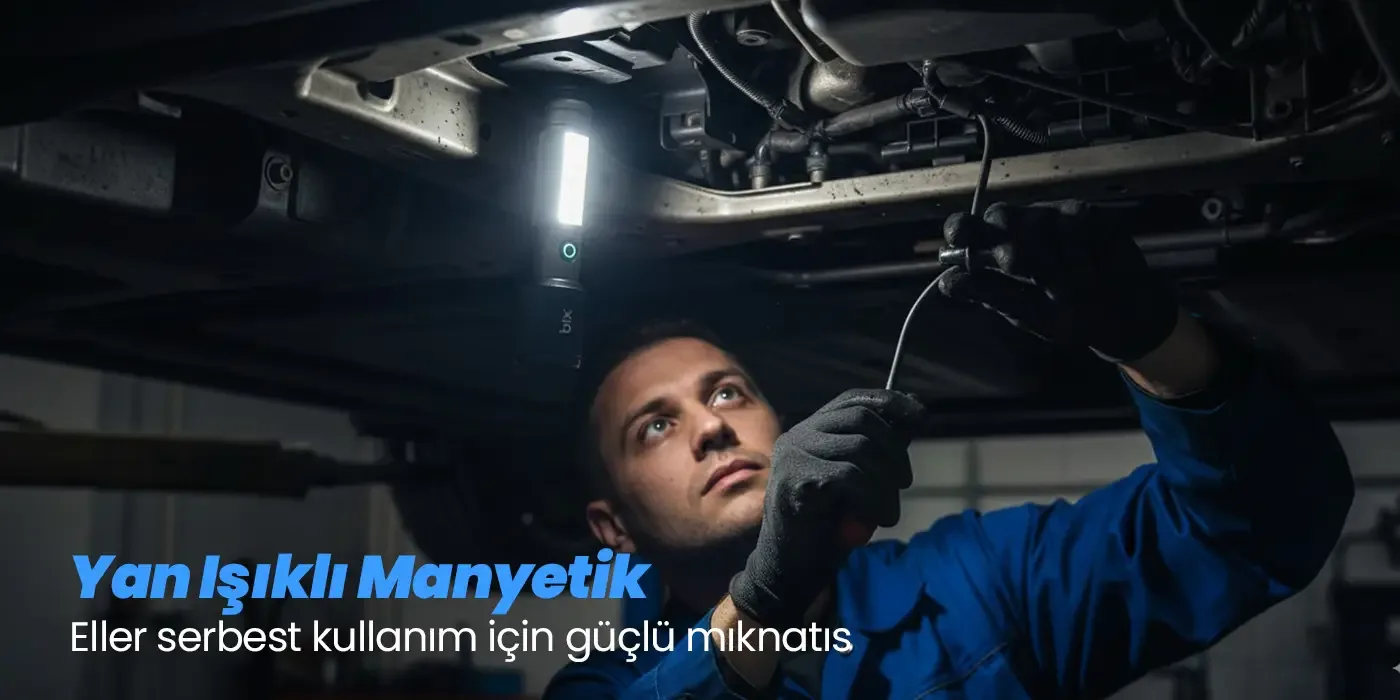 Flashlight BX2153FL 7W LED, Max. 330 Lümen Parlaklık