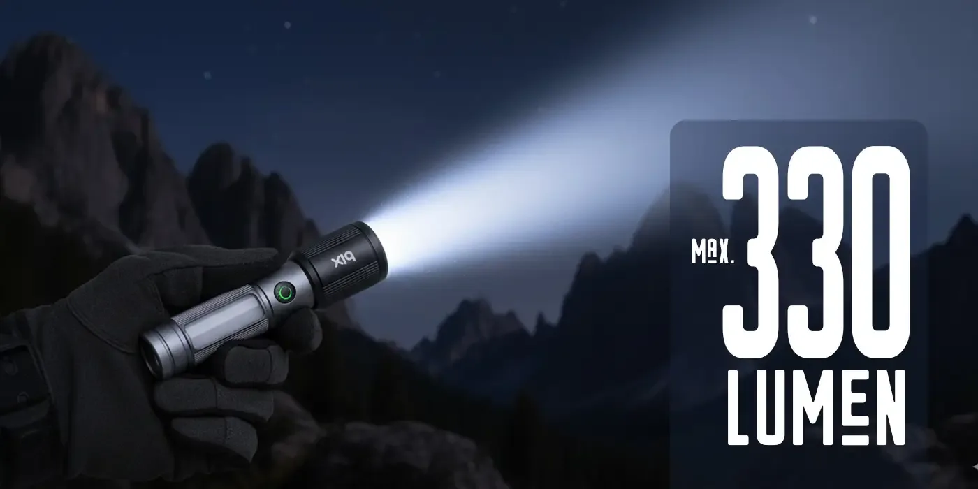 Flashlight BX2153FL 7W LED, Max. 330 Lümen Parlaklık