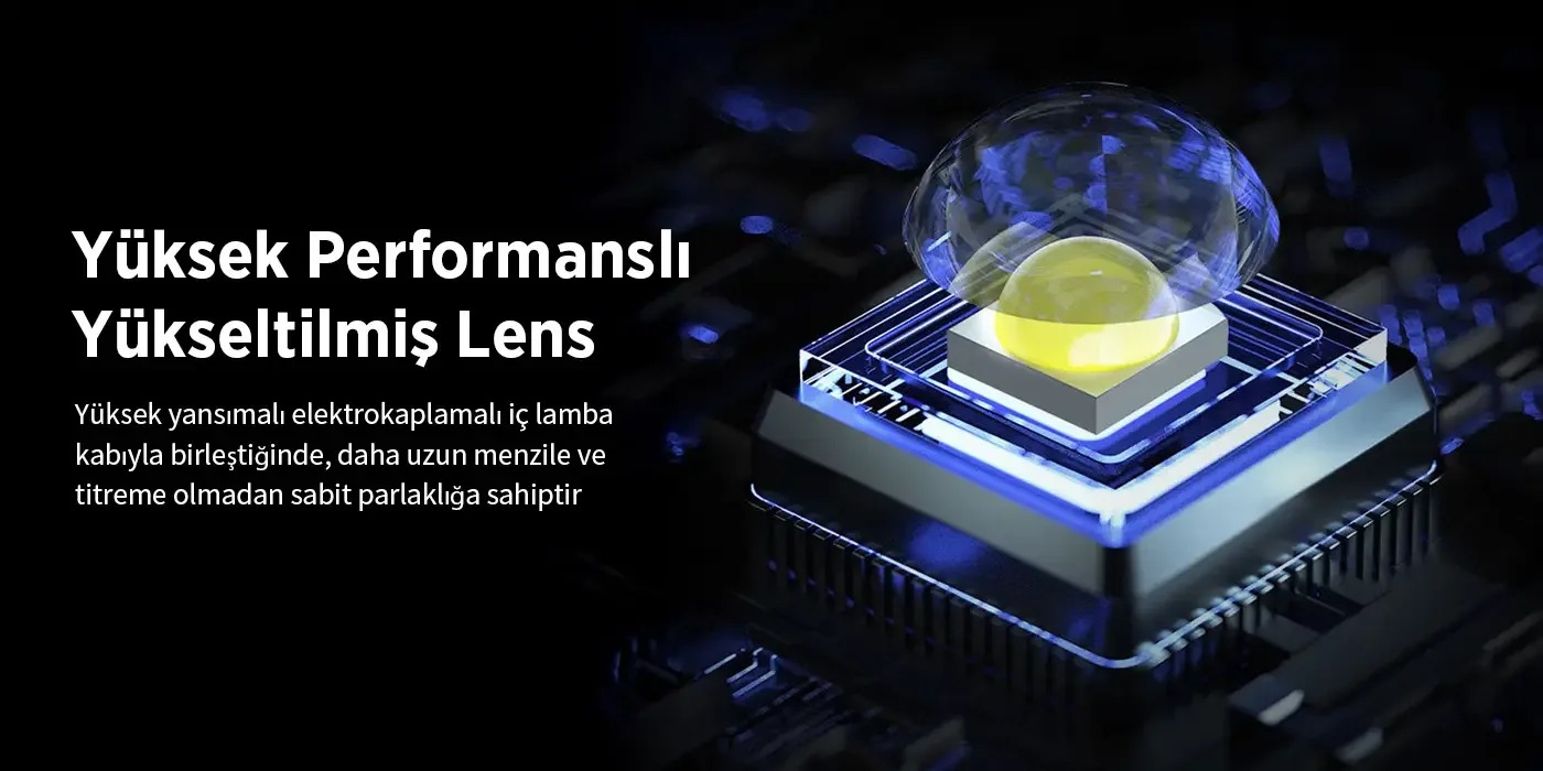 Flashlight BX2186FL 3W LED, Max. 910 Lümen Parlaklık