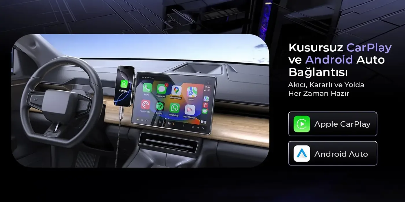 BX4IN1C 65W USB-A, USB-C, Lightning Çok Fonksiyonlu