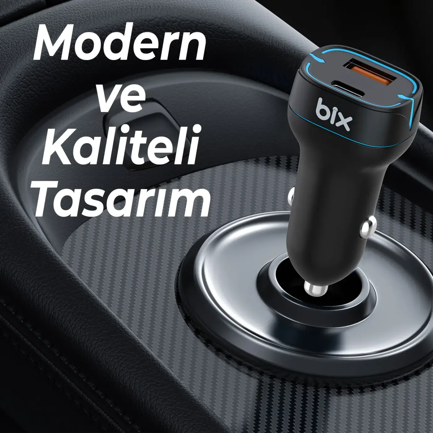 BXCCP36WT 38W Type-C PD 20W ve USB-A QC 3.0 18W Çift