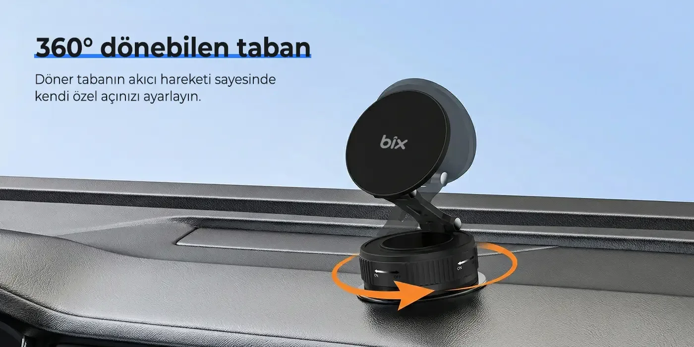 BXCH11 360° Derece Dönebilen Vakumlu Manyetik