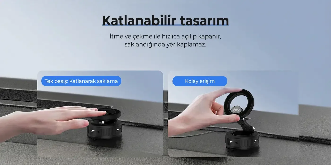 BXCH12 360° Derece Dönebilen Vakumlu Manyetik