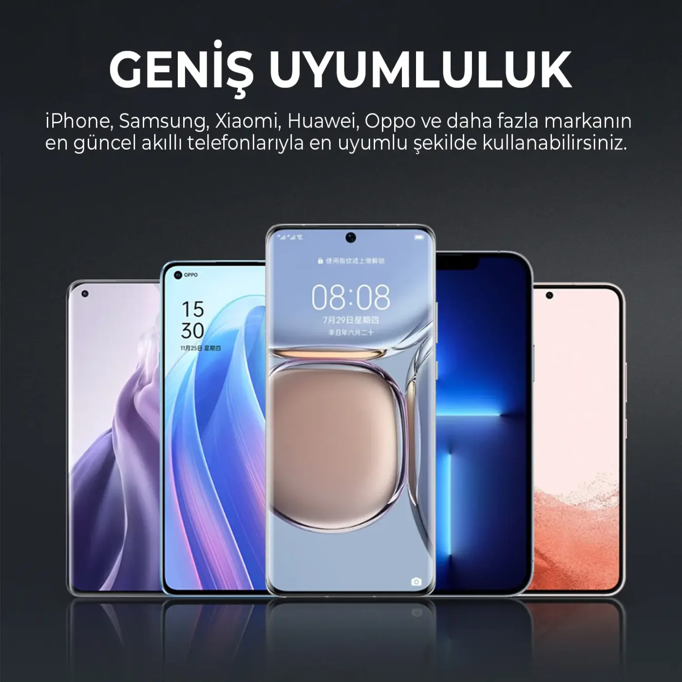 BXCH4 Torpido Üstü, Cam, Ön Panel için Ayarlanabilir