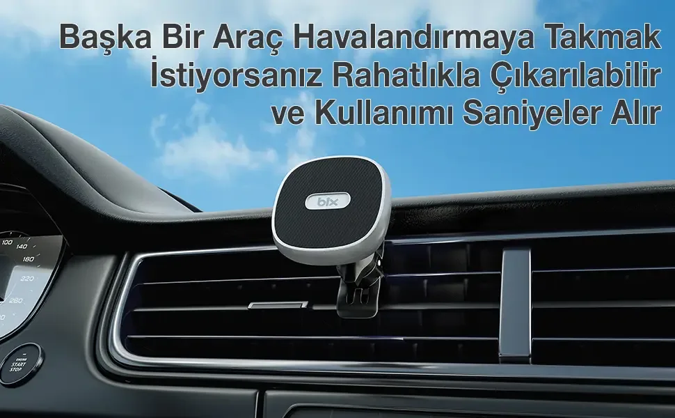 BXCH5 Çok Açılı Ayarlanabilir Manyetik Araç içi Telefon