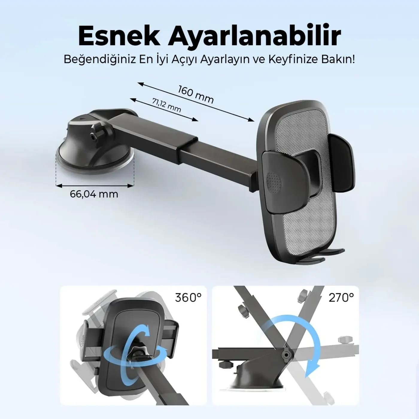 BXCH7 Uzayabilen ve Ayarlanabilir Cam Torpido