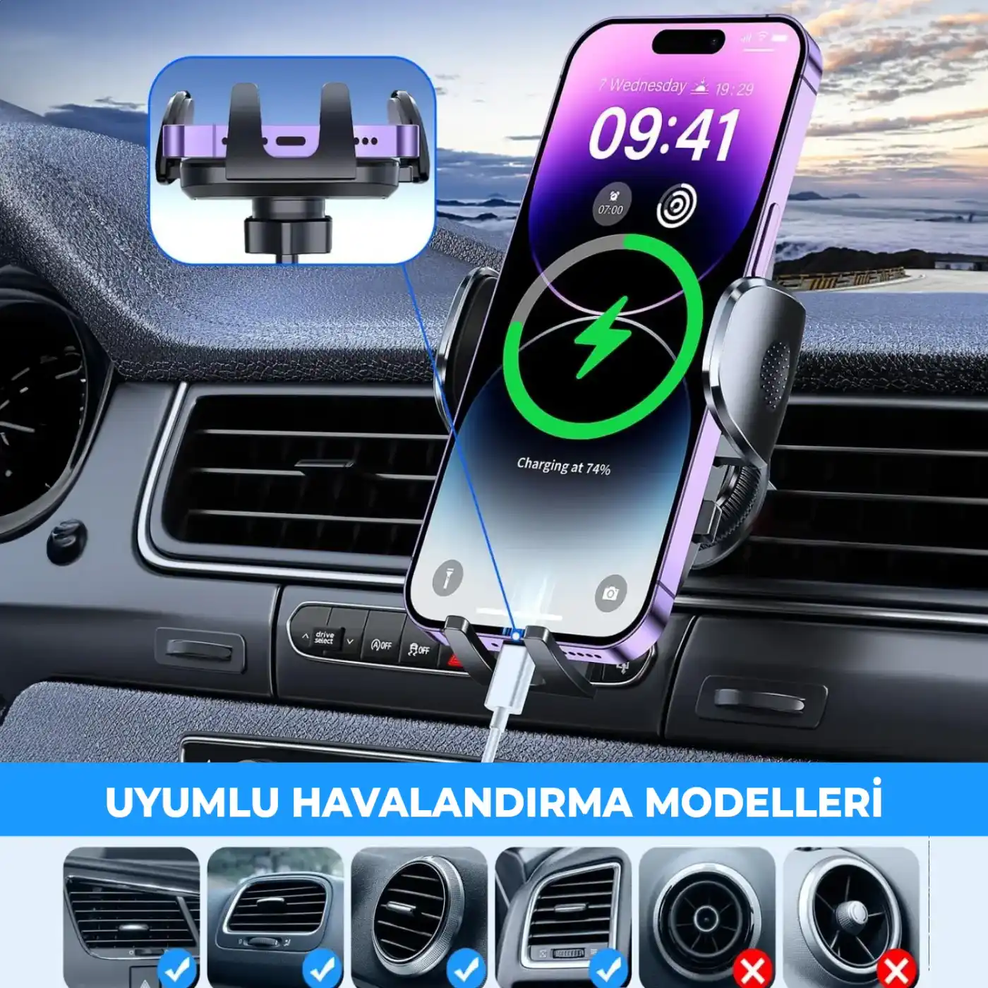 BXCH7 Uzayabilen ve Ayarlanabilir Cam Torpido