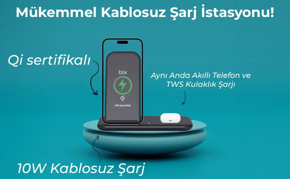BXMW1 2’si 1 Arada iPhone 12/13/14/15/16 Akıllı Telefon