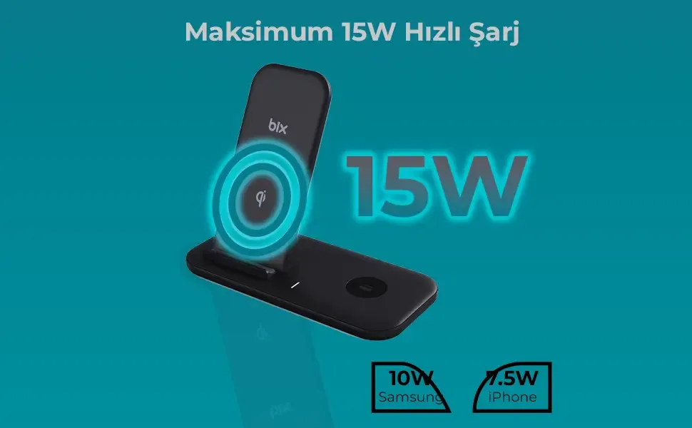 BXMW1 2’si 1 Arada iPhone 12/13/14/15/16 Akıllı Telefon