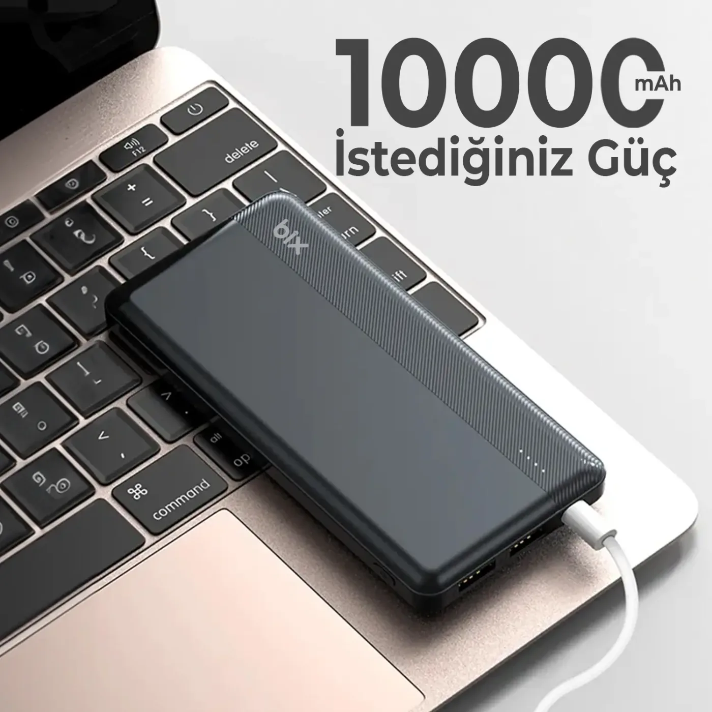 BXPB108 10000mAh Çift USB Çıkışlı ve LED Bildirimli