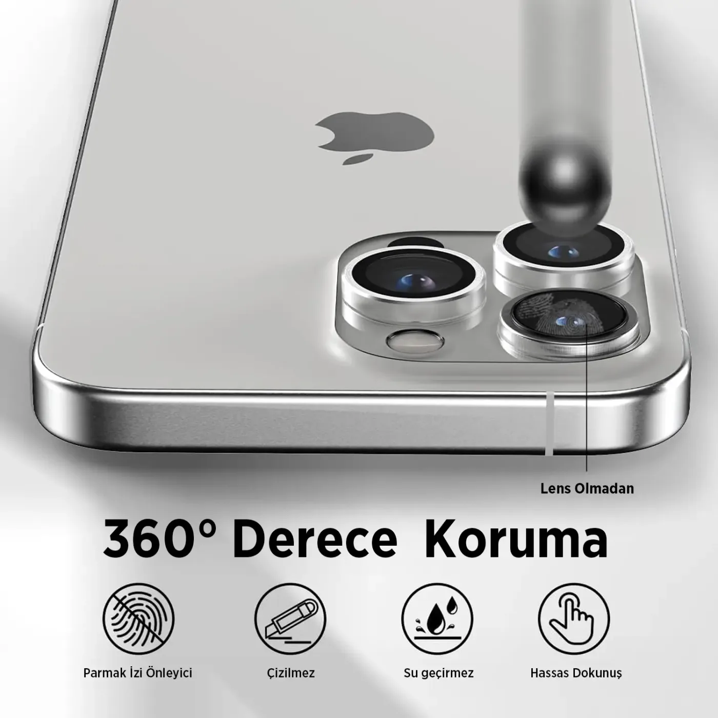 Bix 3D Protector Lens – Yüksek Şeffaflık, 9H Maksimum