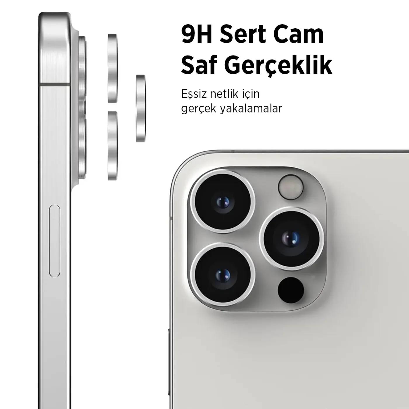 Bix 3D Protector Lens – Yüksek Şeffaflık, 9H Maksimum
