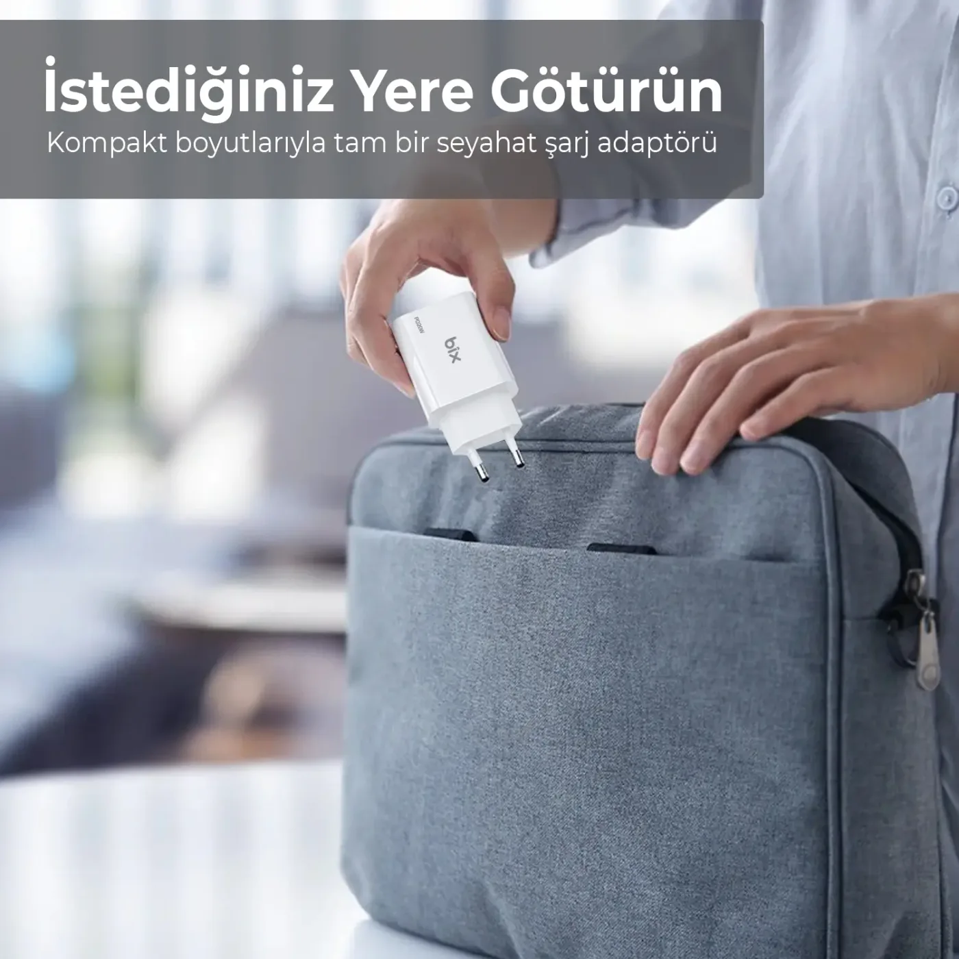 BXUC20TA 20W USB-C PD 3.0 Akım Korumalı Hızlı Şarj
