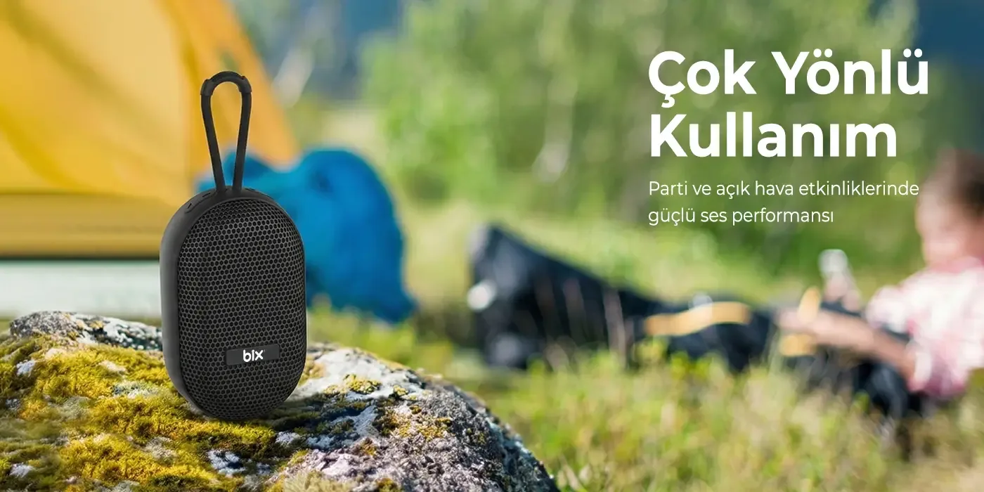 BXWS01 Bluetooth 6.0 IPX4 Suya Dayanıklı 8W Ses Çıkışlı