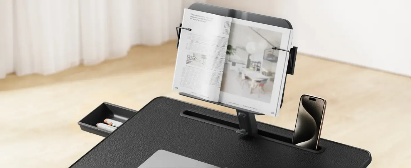 Bix Saiji K10 XXL Kitap Standlı, PVC Deri Yüzeyli, 5