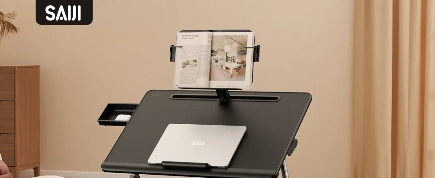 Bix Saiji K10 XXL Kitap Standlı, PVC Deri Yüzeyli, 5