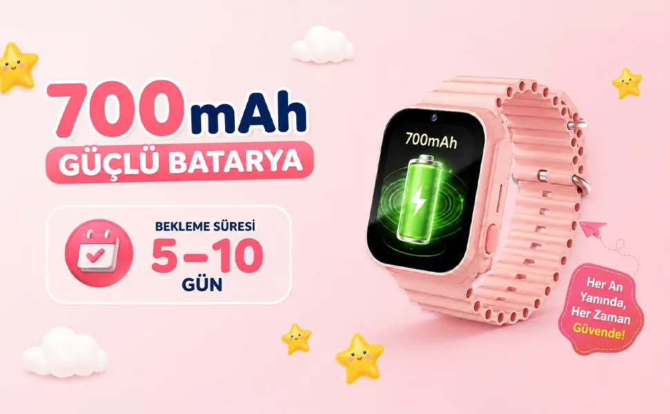 Bix Kids KW01 Sim Kartlı GPS Takipli SOS Kameralı