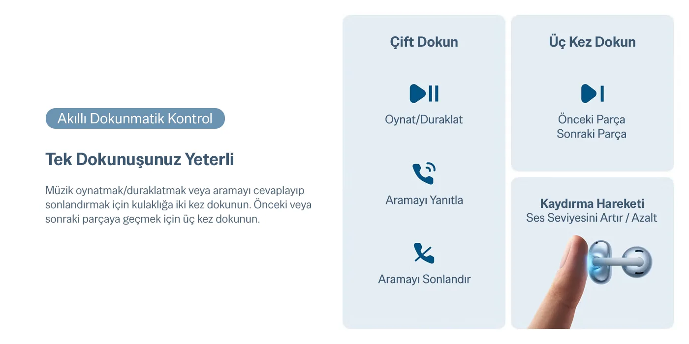 OWS6 Open-Ear Tasarımlı Bluetooth 6.0 Kablosuz Kulaklık