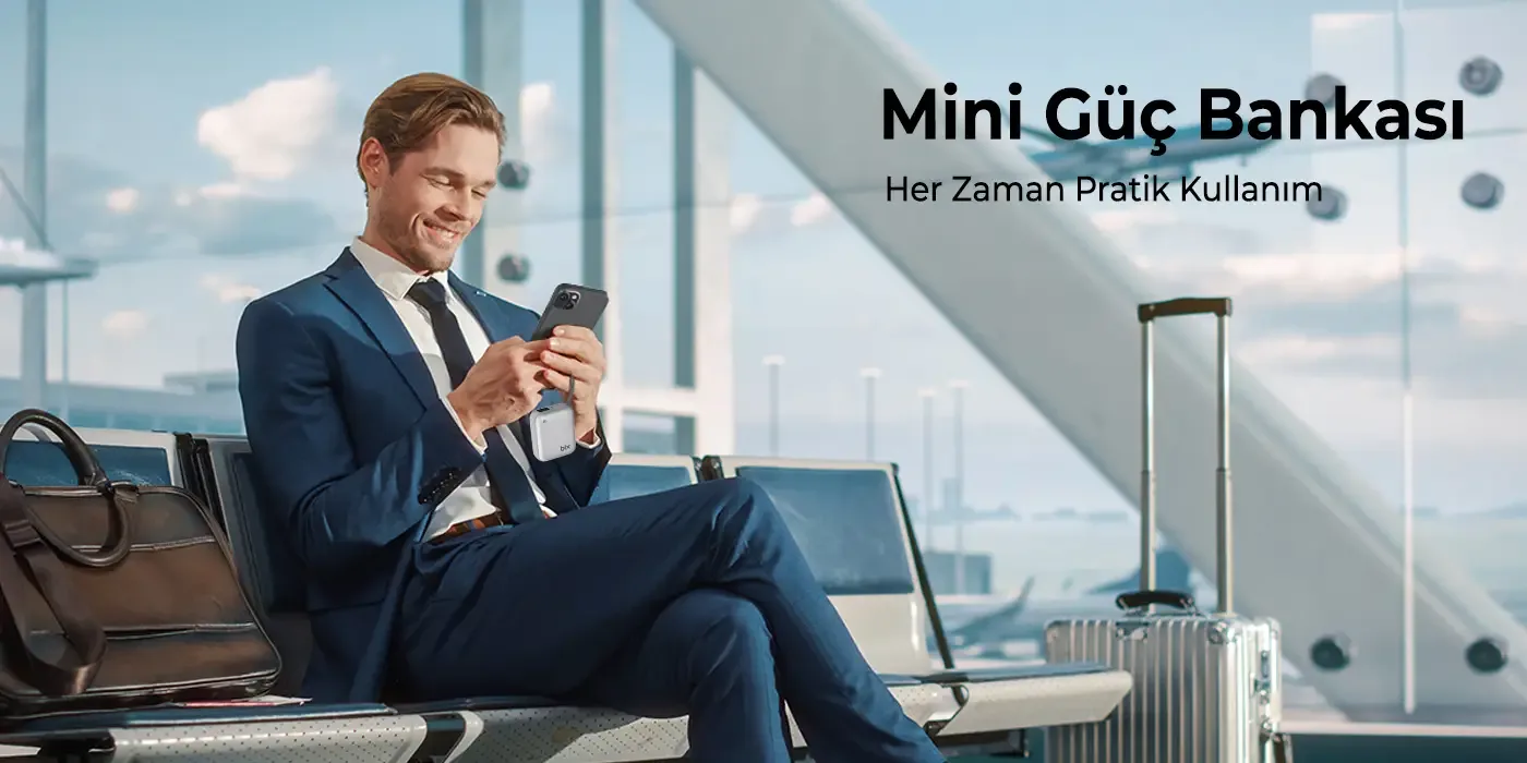 PB119 10000mAh PD 20W Cep Boyu Kompakt Tasarımlı