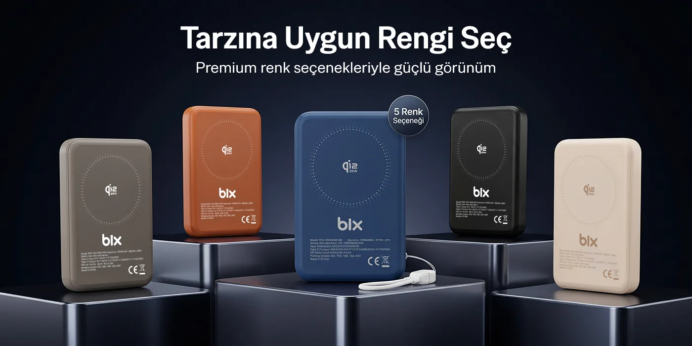 PB121 Qi2.2 Sertifikalı 25W Kablosuz Magsafe PD 3.0