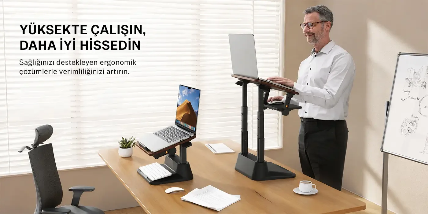 Bix Saiji D8 Ayarlanabilir Ergonomik Laptop Standı