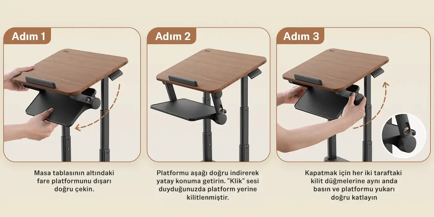 Bix Saiji D8 Ayarlanabilir Ergonomik Laptop Standı