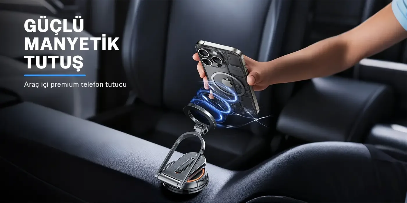 TCH02 Güçlü Vakum Özellikli 360° Ayarlanabilir Cam