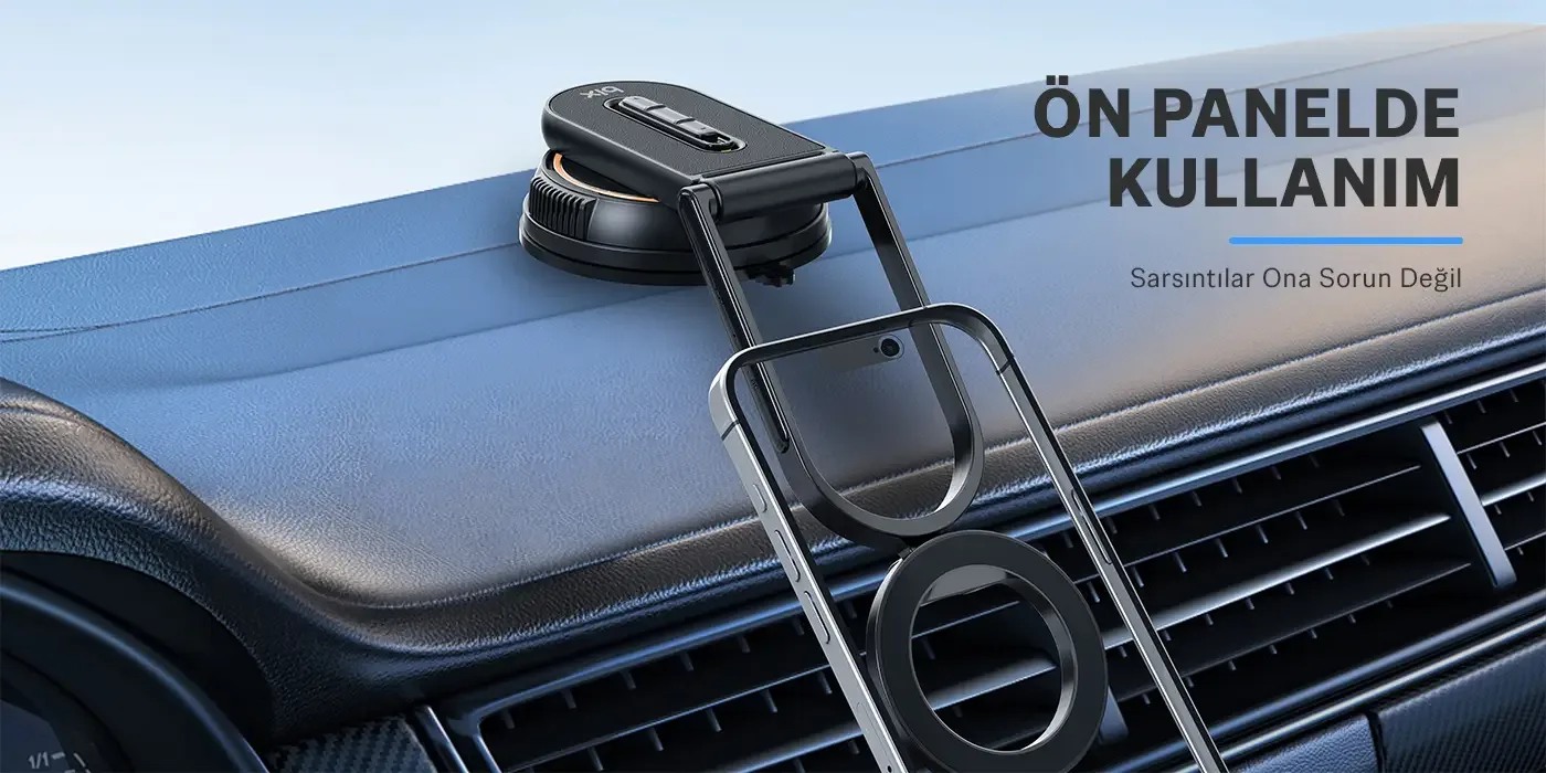 TCH02 Güçlü Vakum Özellikli 360° Ayarlanabilir Cam