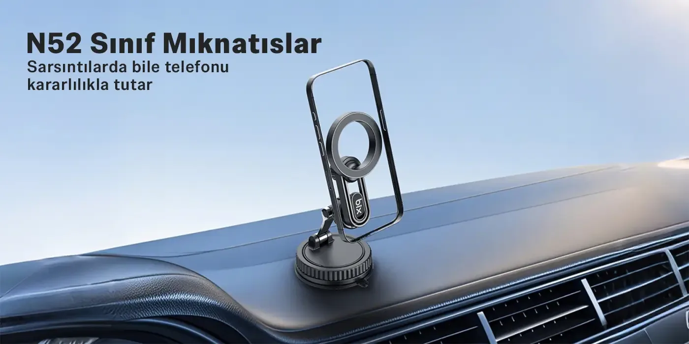 TCH04 Güçlü Vakum Özellikli 360° Ayarlanabilir Cam