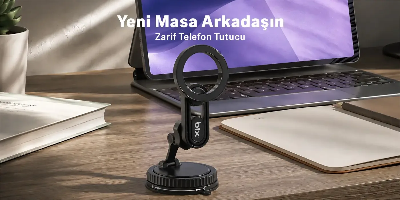 TCH04 Güçlü Vakum Özellikli 360° Ayarlanabilir Cam