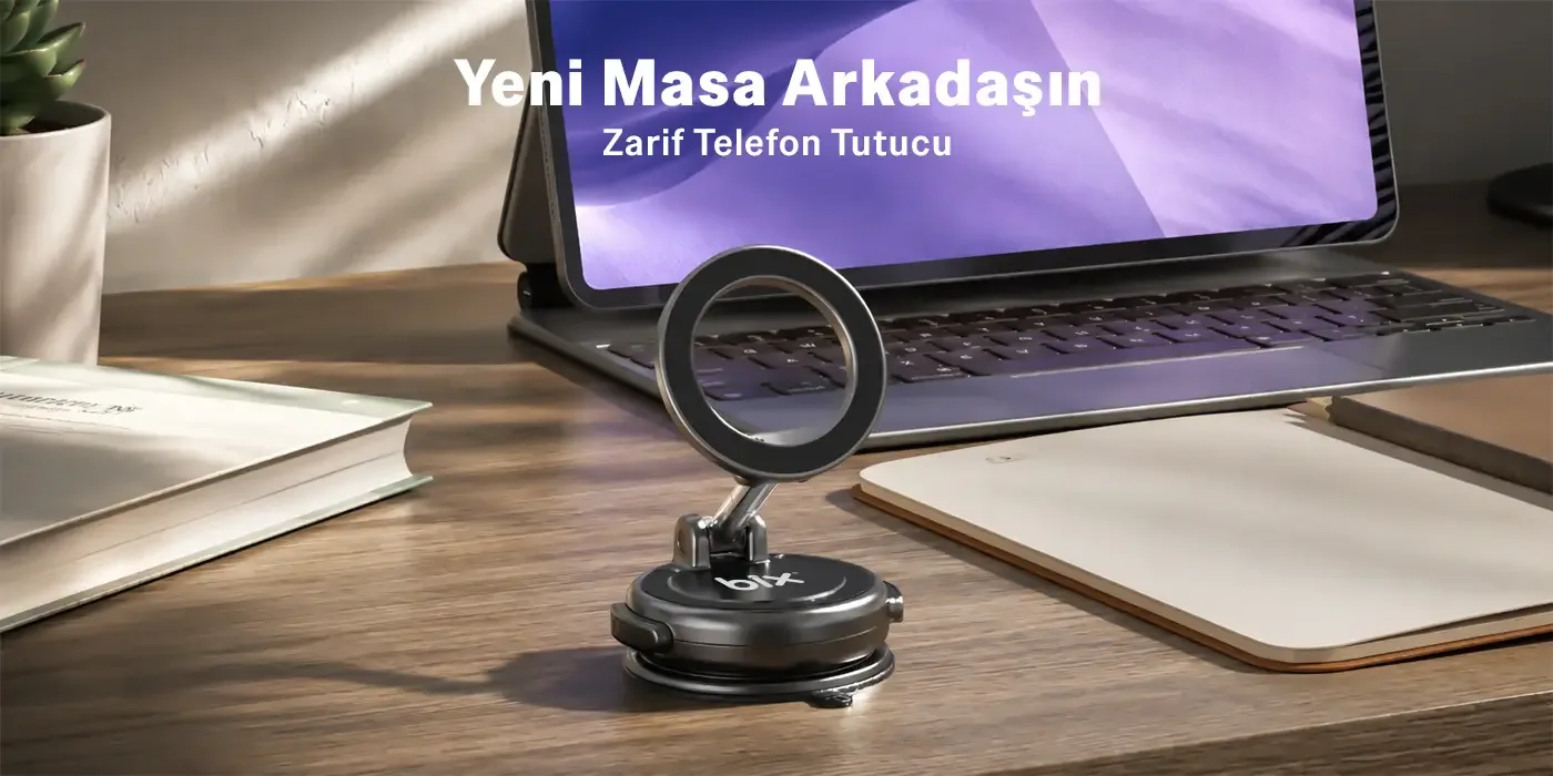 TCH05 360° Derece Dönebilen Vakumlu Manyetik Mıknatıslı