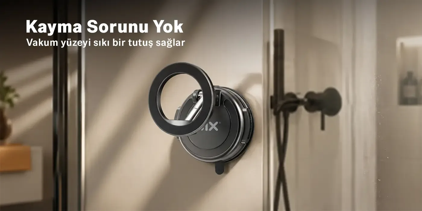 TCH05 360° Derece Dönebilen Vakumlu Manyetik Mıknatıslı