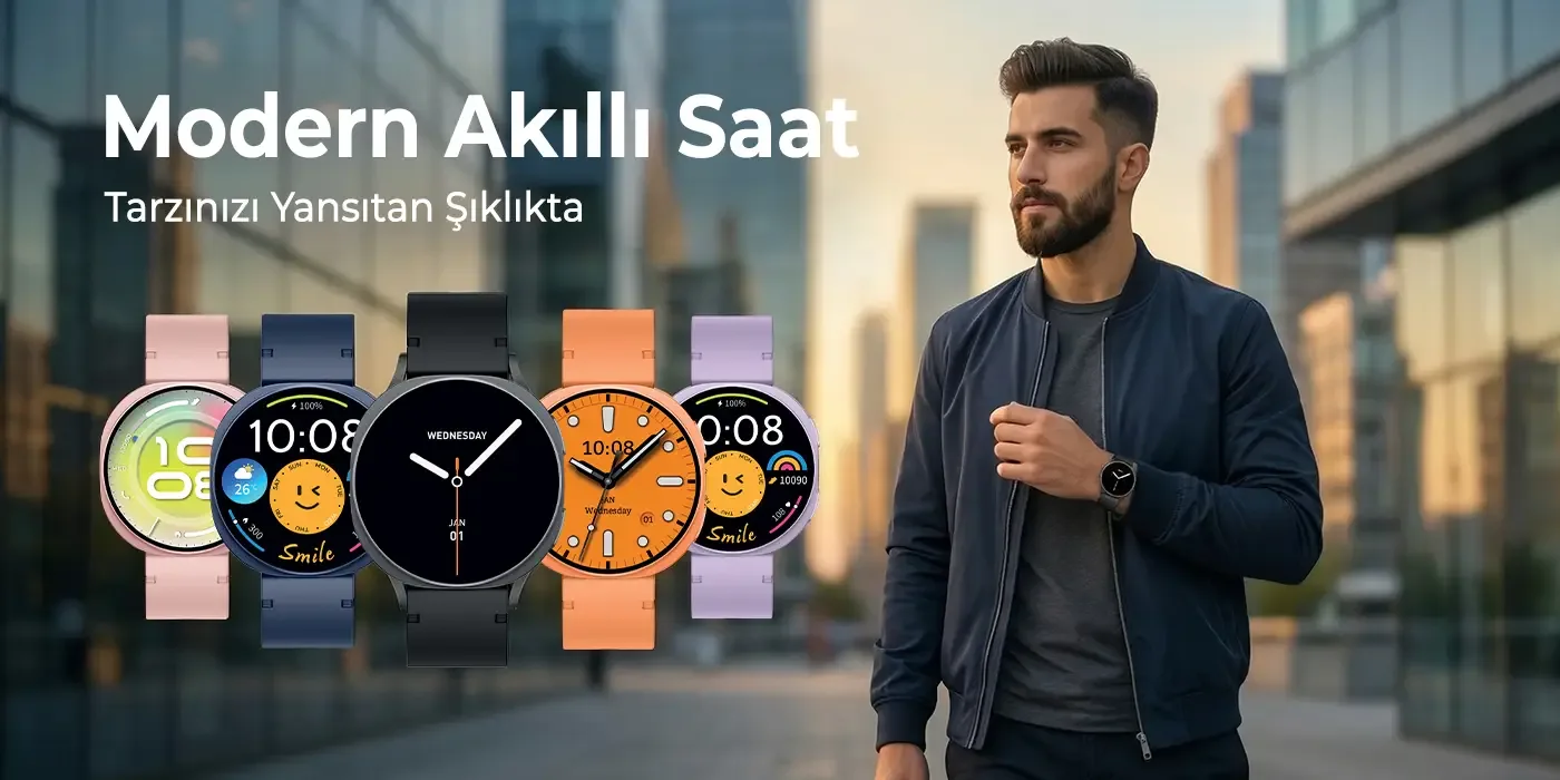 TSW3 42mm İnce 1.32” AMOLED Ekranlı Akıllı Saat