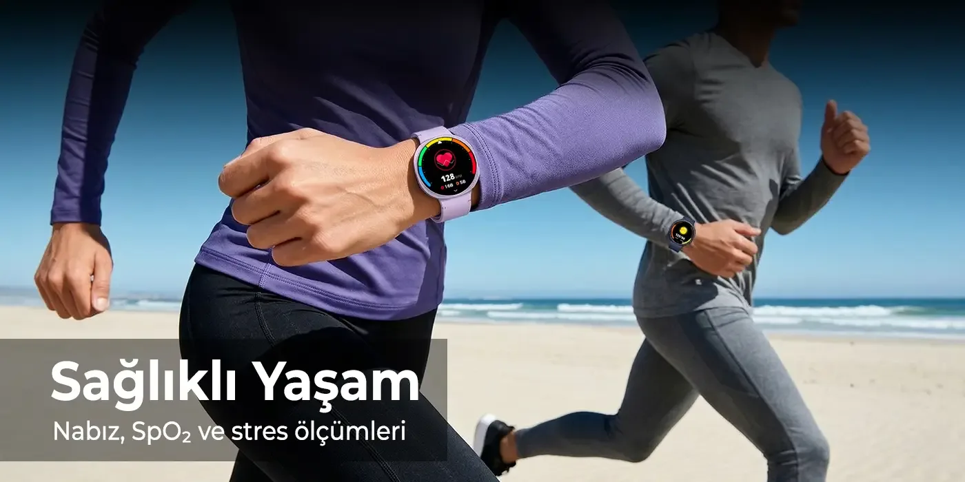 TSW3 42mm İnce 1.32” AMOLED Ekranlı Akıllı Saat