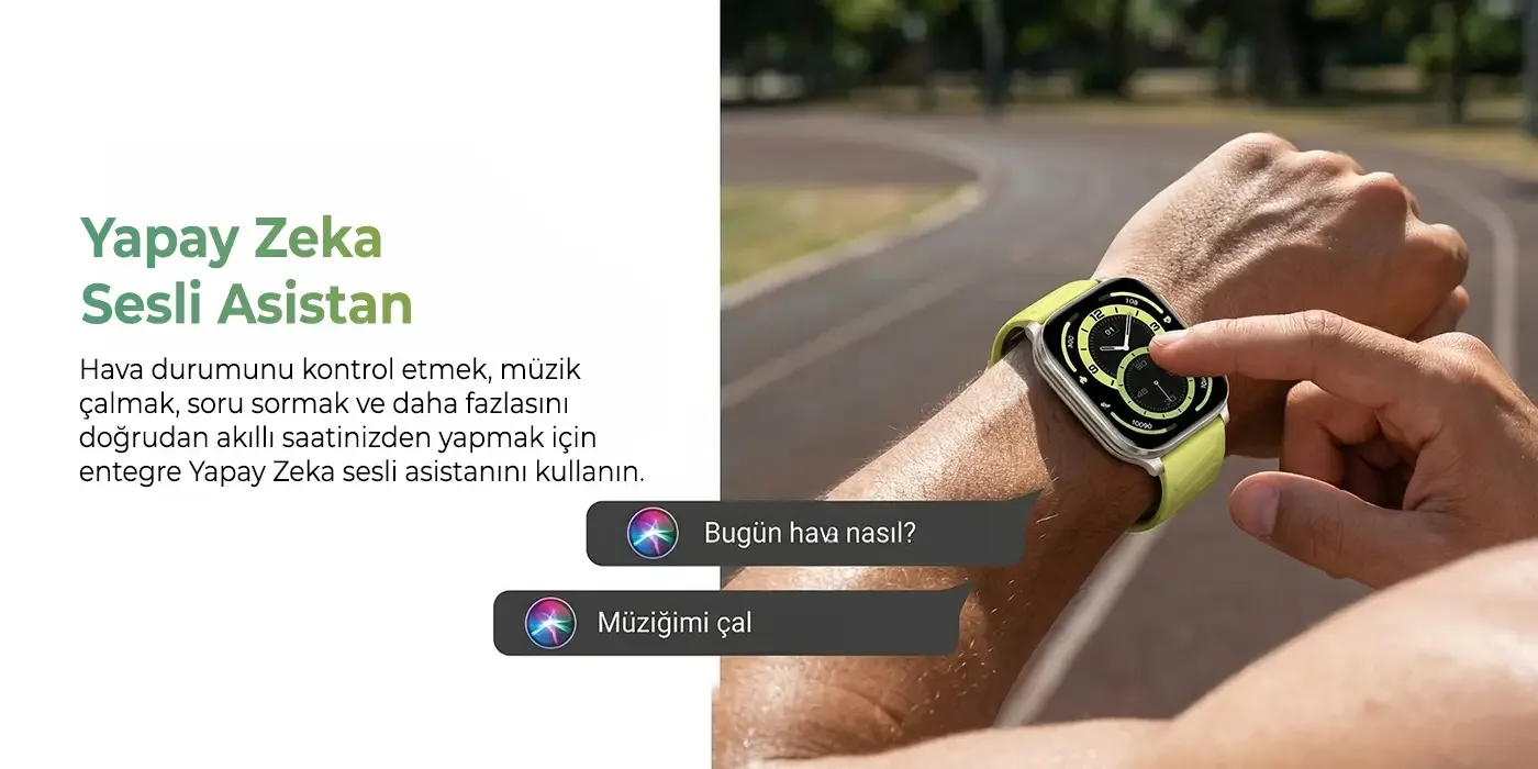 TSW4 47mm İnce 2.04” AMOLED Ekranlı Akıllı Saat