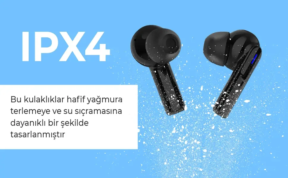 Soundcraft TW4 Bluetooth 5.4 Metalik Kasalı IPX4 Su