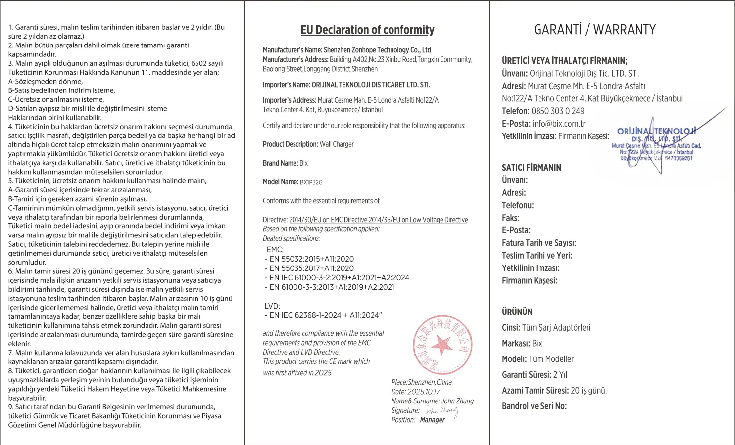 BX1P32G GaN 33W Type-C PD Hızlı Şarj Cihazı ve 1.2 kullanım kılavuzu — sayfa 2